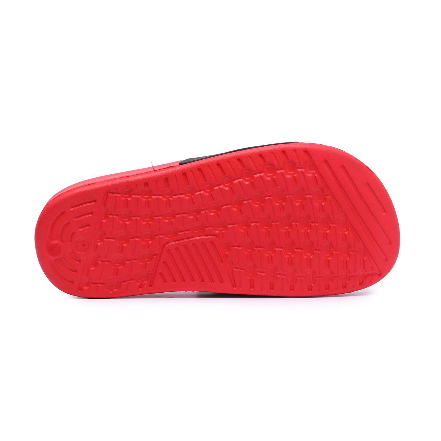 Kids Black Red Slides Junior (7-11 Years)