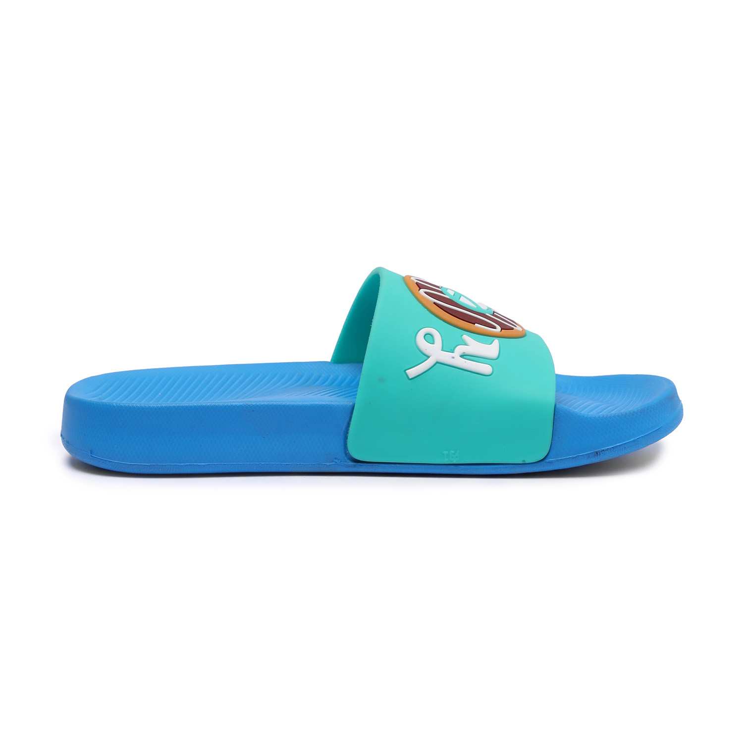 Kids Green Blue Slides Junior (7-11 Years)