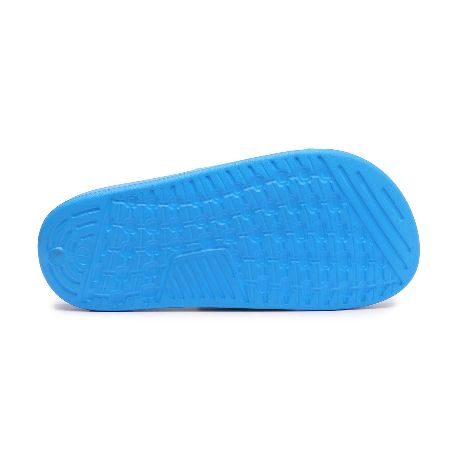 Kids Green Blue Slides Junior (7-11 Years)