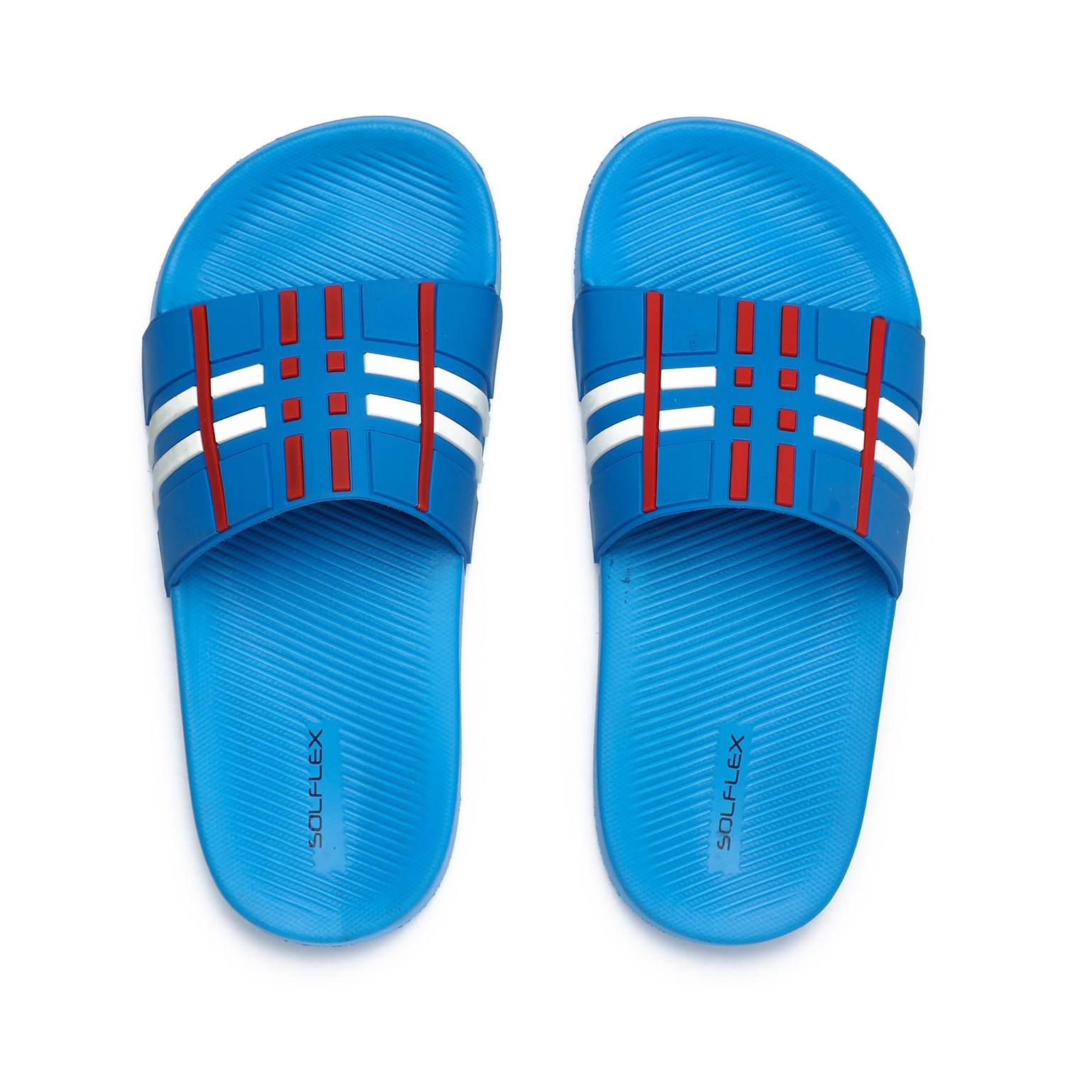 Royal Blue Slides Flip For Boys (7-11Years)