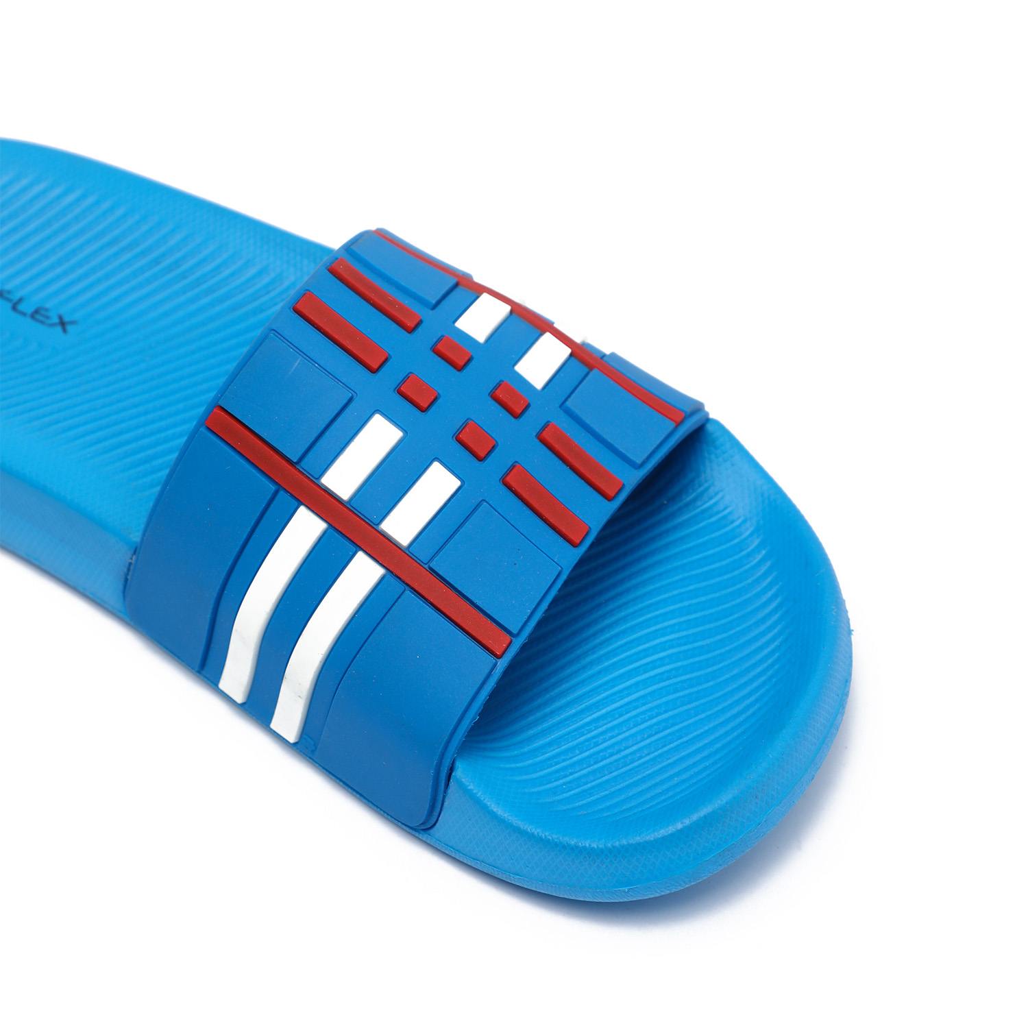 Royal Blue Slides Flip For Boys (7-11Years)
