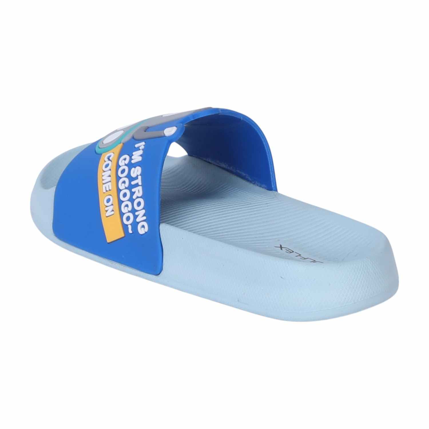 Kids Cartoon Construction Slide For Boys 12 Years On Wards - Blue