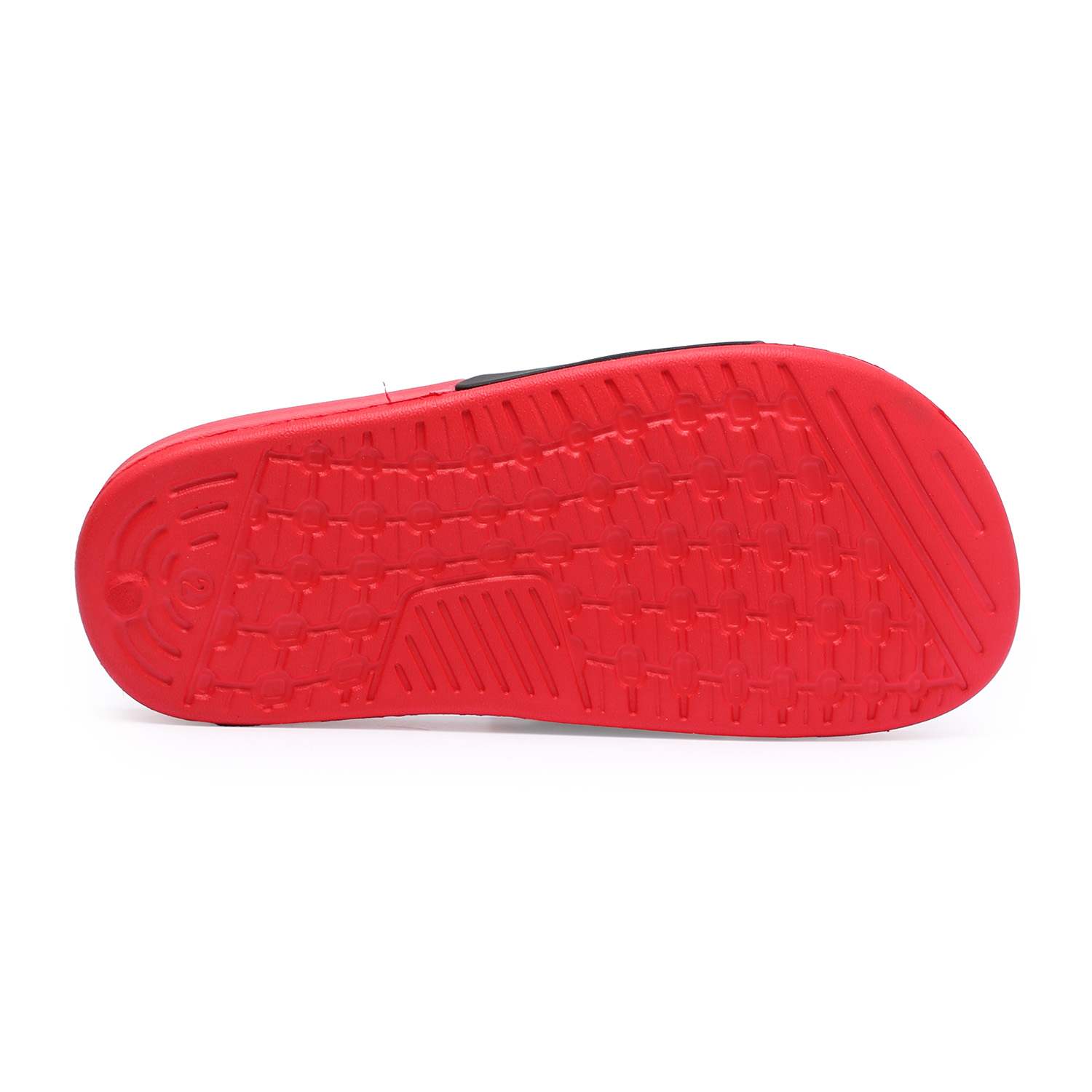 Kids Black Red Slides Senior (12 Years On Wards)