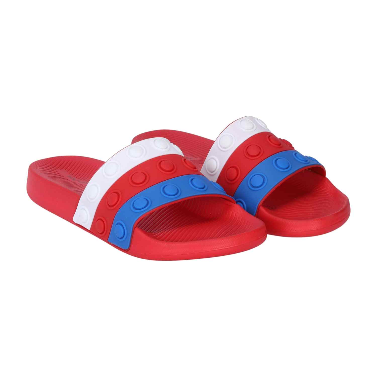 Kids Cartoon Construction Slide For Boys 12 Years On Wards - Red