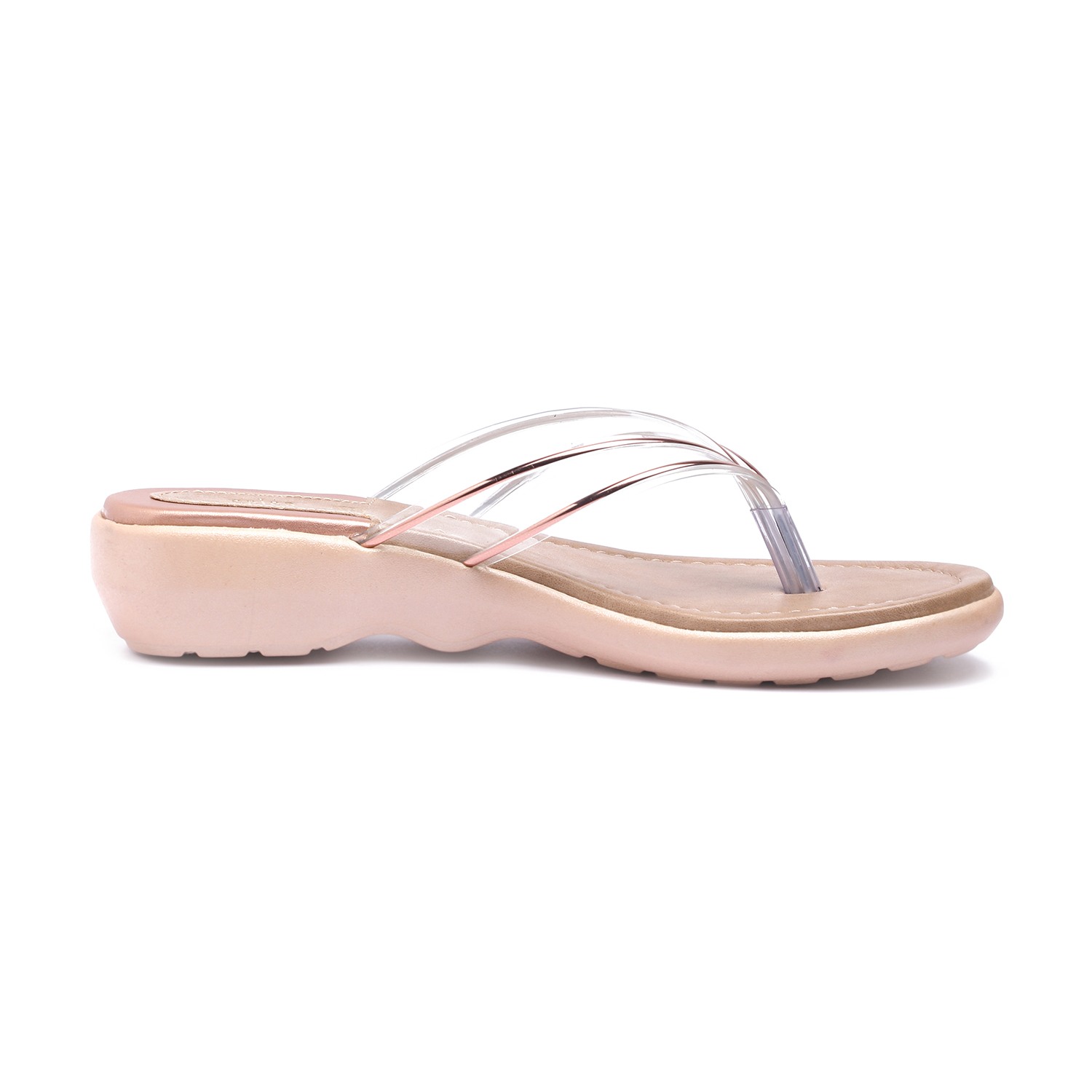 Elegant Transparent-Strap Flats