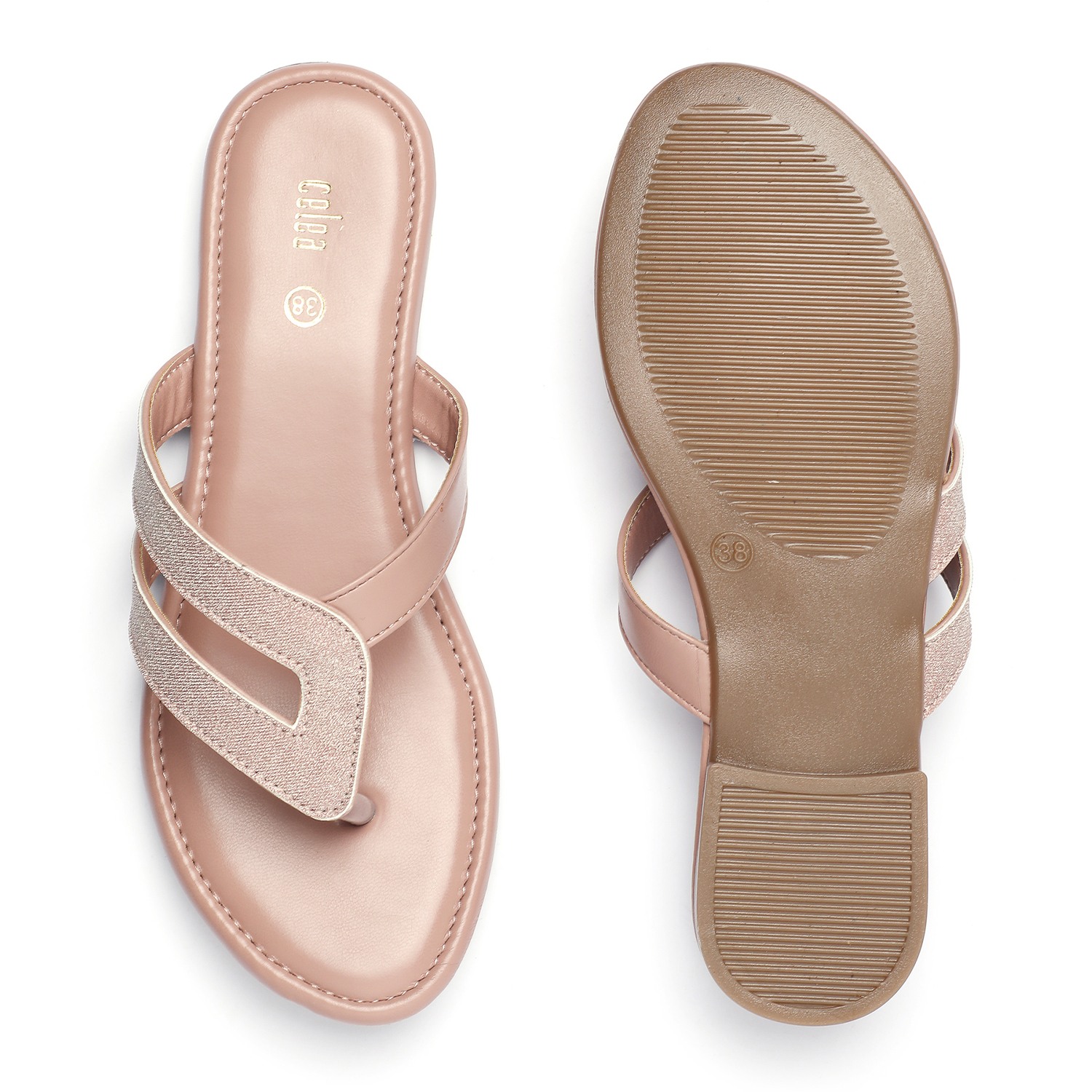 Trendy Women peach Casual flats