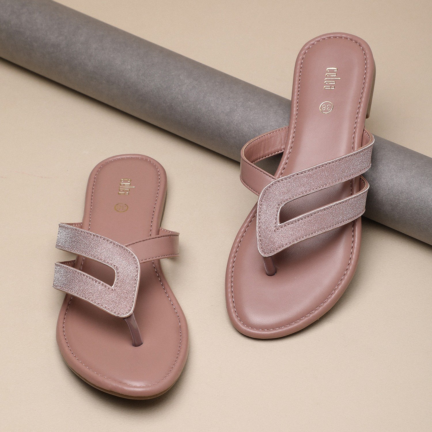 Trendy Women peach Casual flats