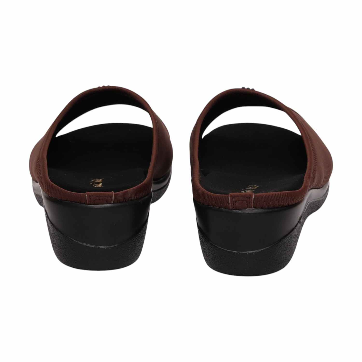 Women Brown Wedge Slip-On