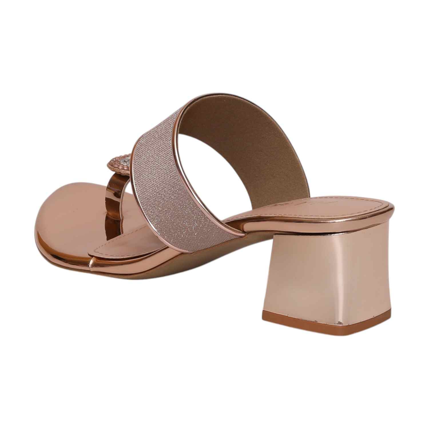Women Sultan Gold Toe Ring Heel Sandals