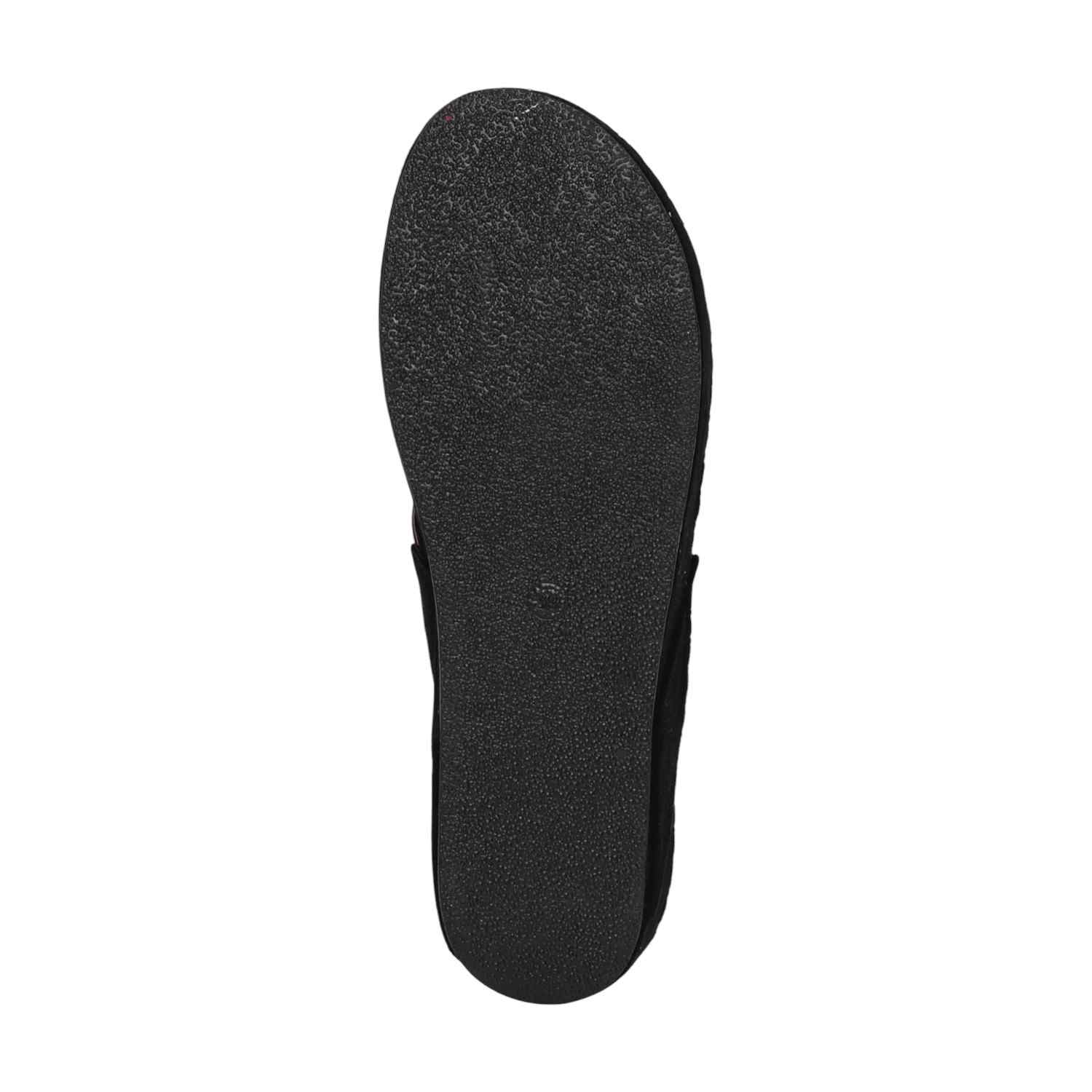 Women Black Wedges Fashion Flat