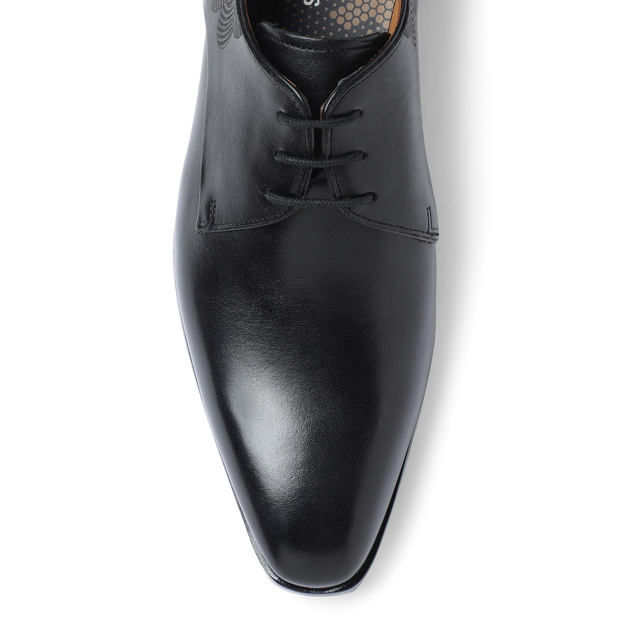Black Mens Derby Shoes