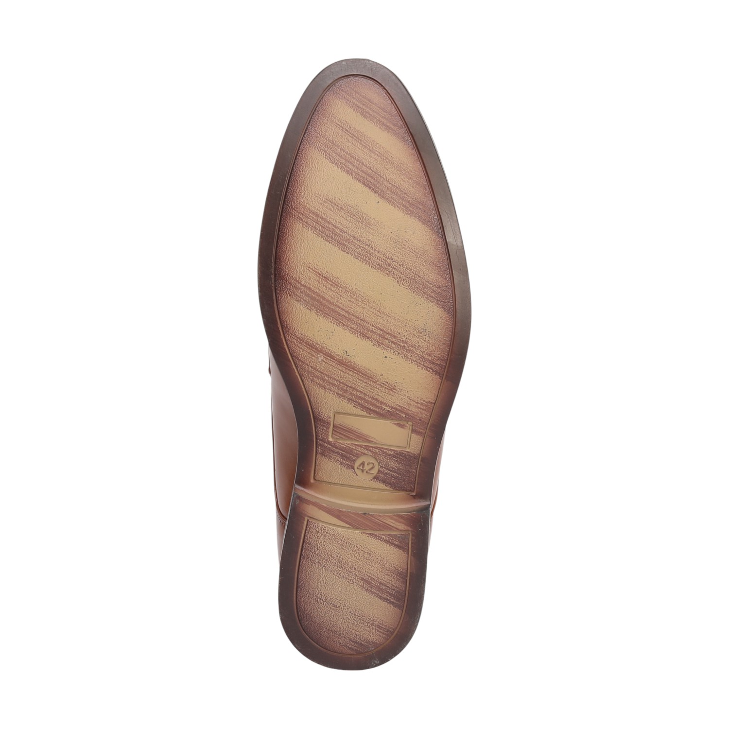 Men Tan Formal Shoes Lace Up