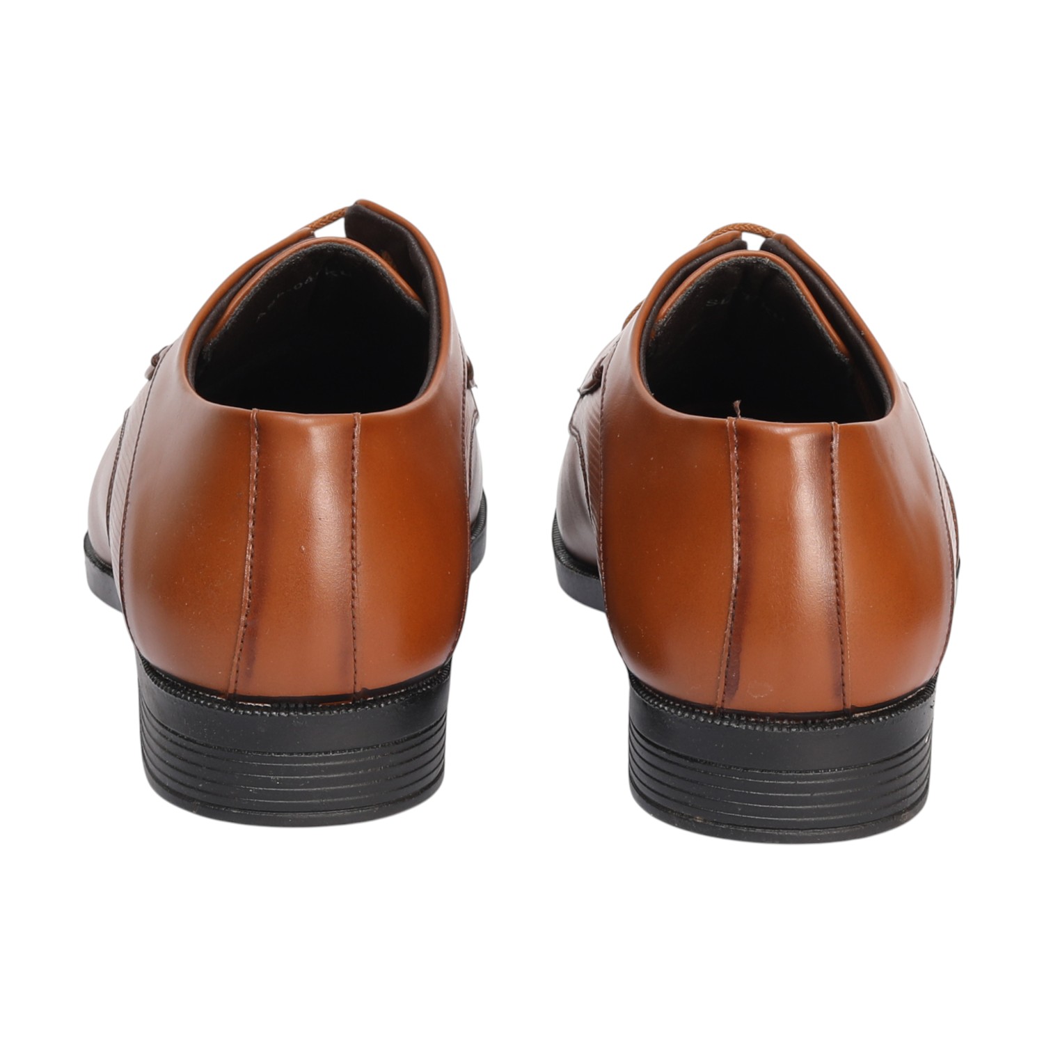 Men Tan Formal Shoes Lace Up