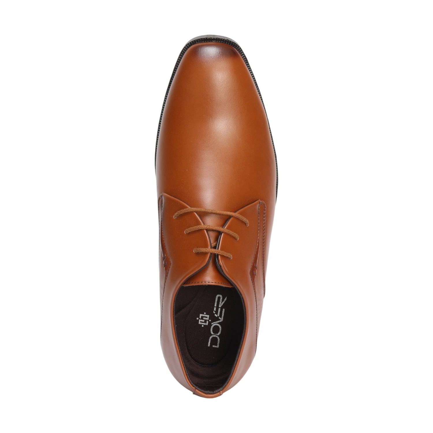 Men Tan Formal Shoes Lace Up
