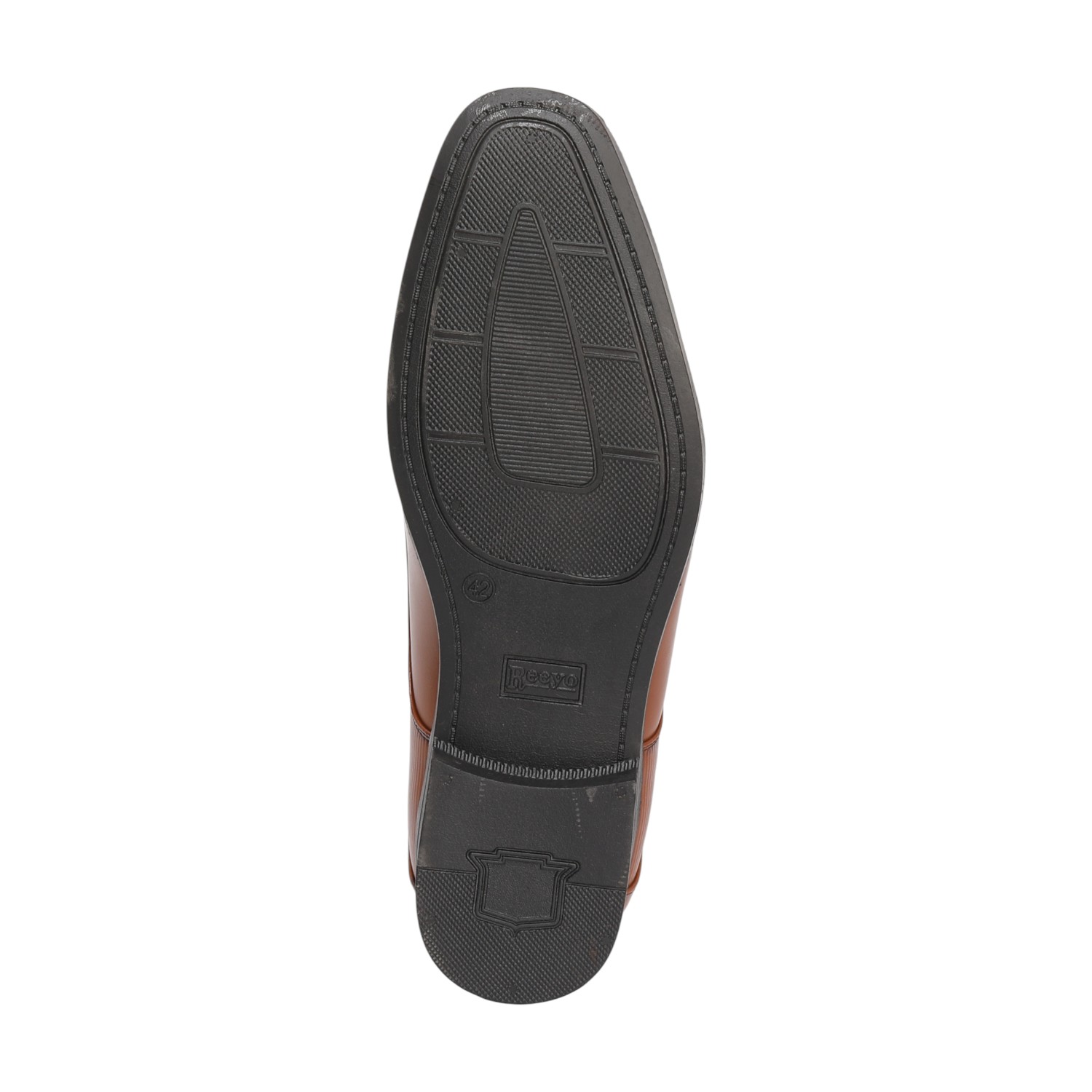 Men Tan Formal Shoes Lace Up
