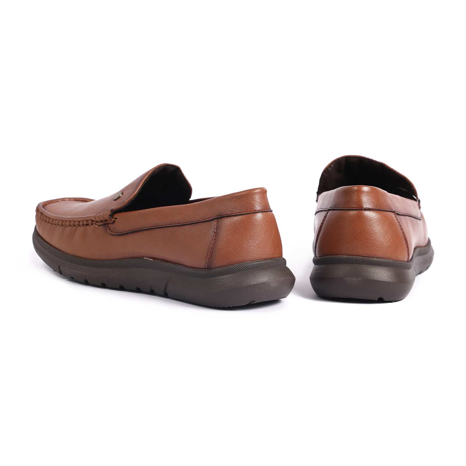 Men Tan Casual Slip-Ons