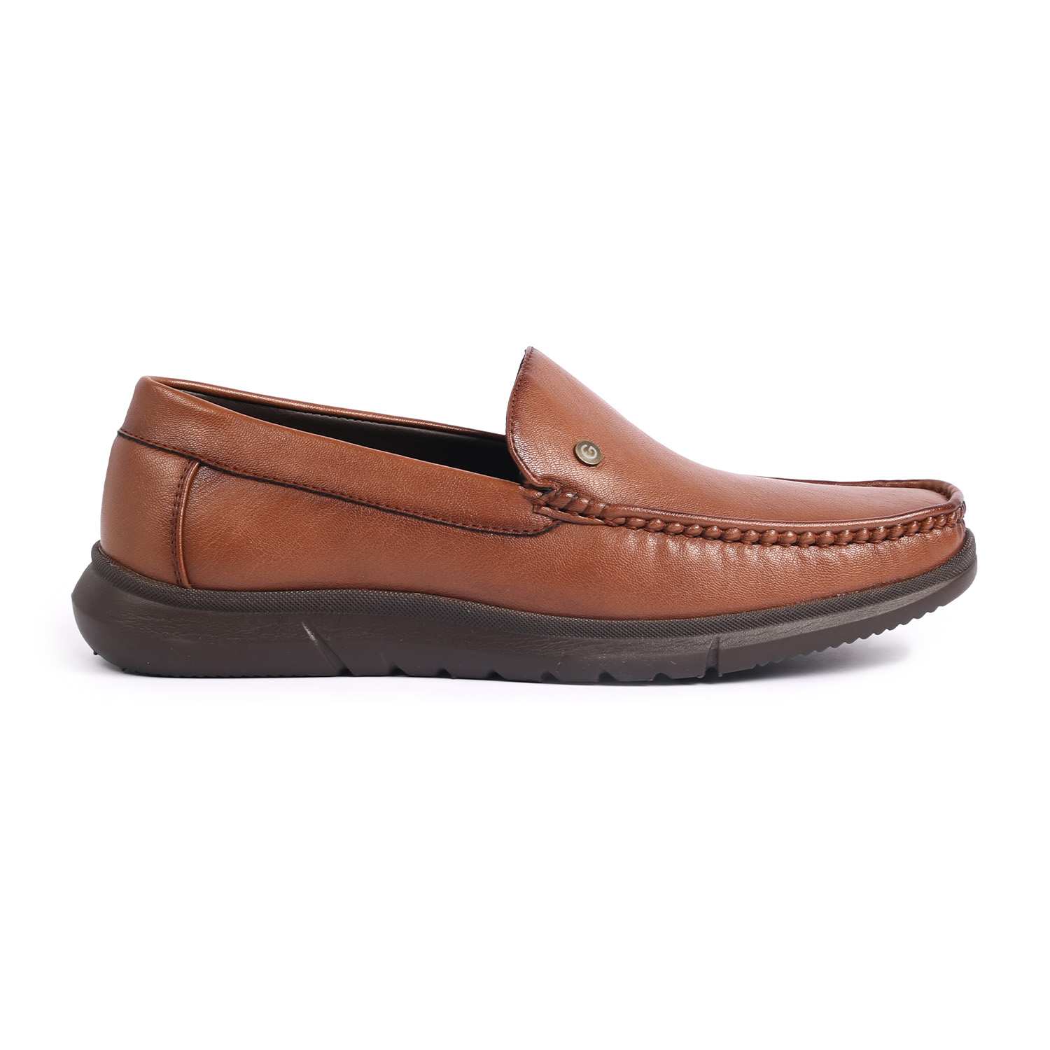 Men Tan Casual Slip-Ons