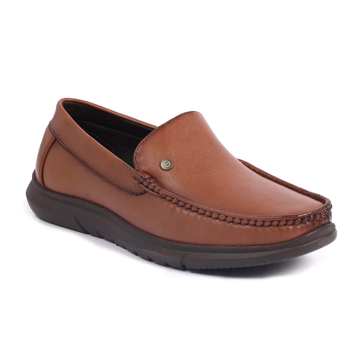 Men Tan Casual Slip-Ons