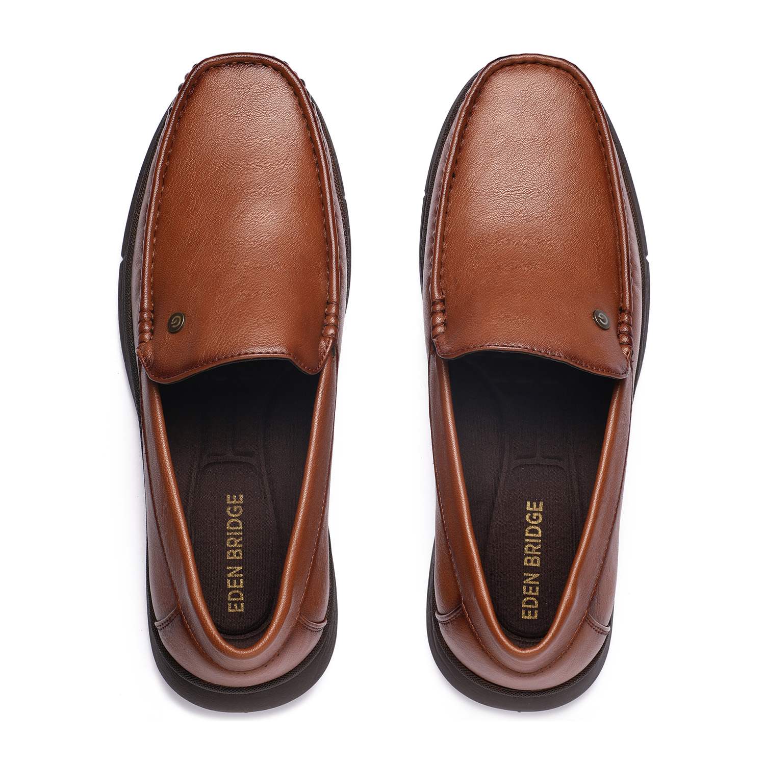 Men Tan Casual Slip-Ons
