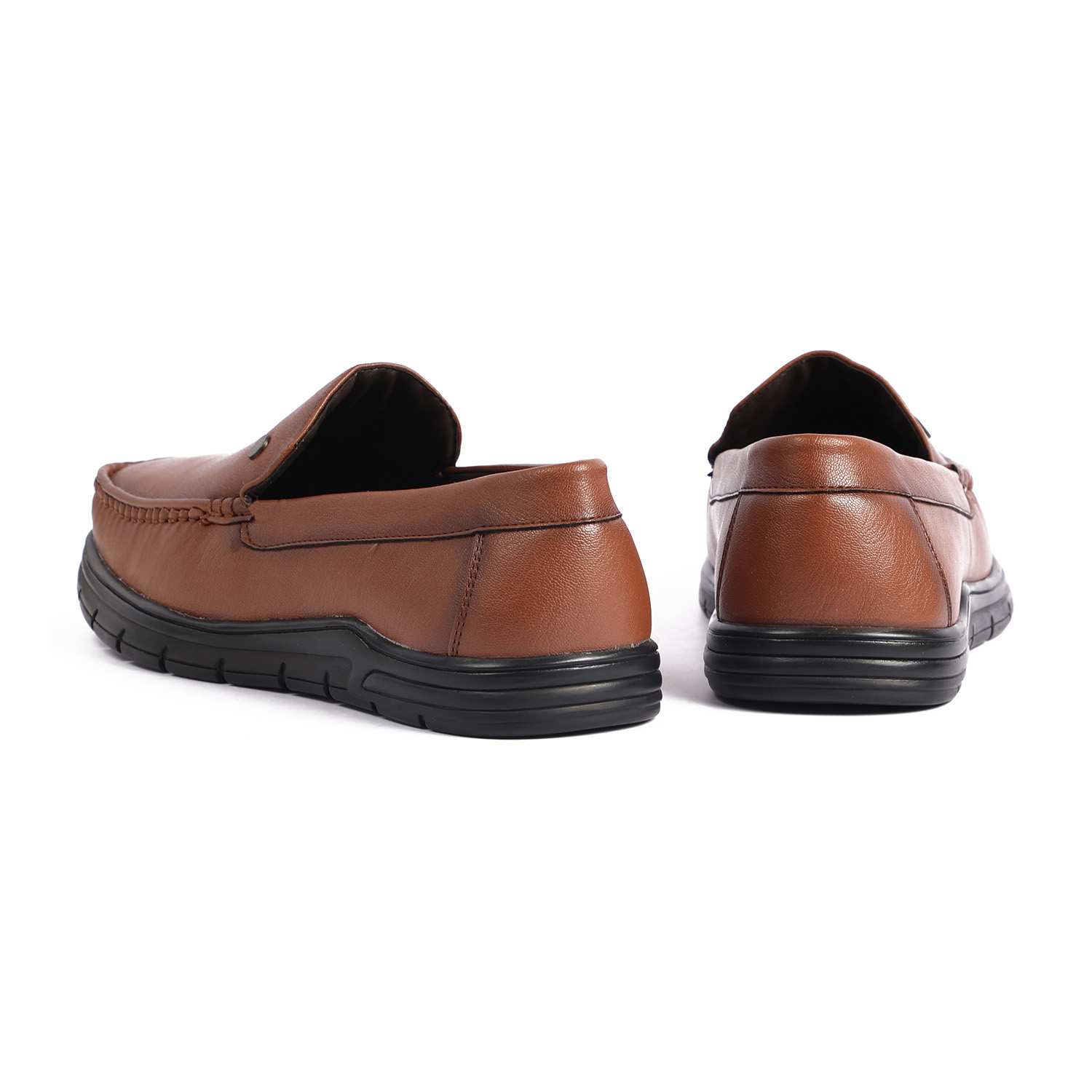 Men Tan Casual Slip-Ons