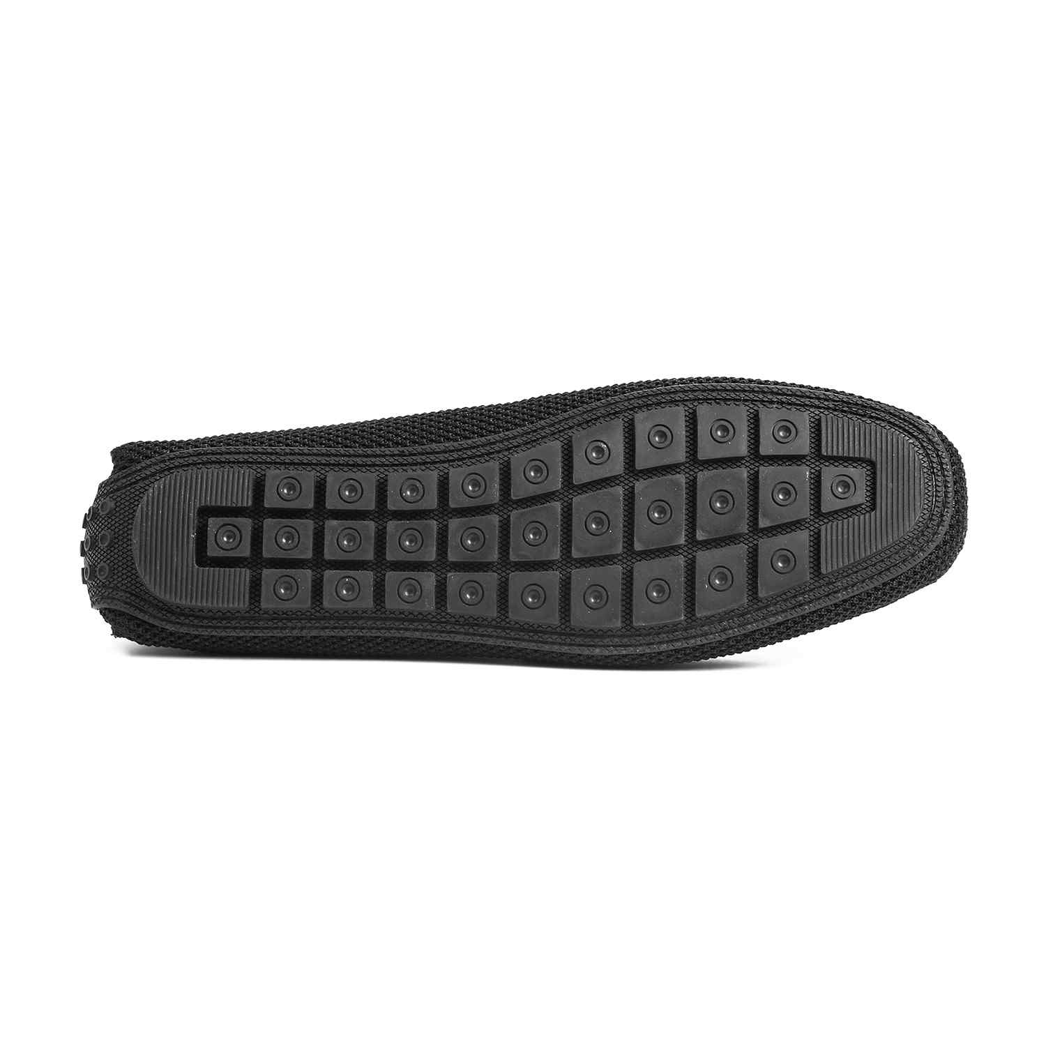 Men Black Casual Slip-Ons