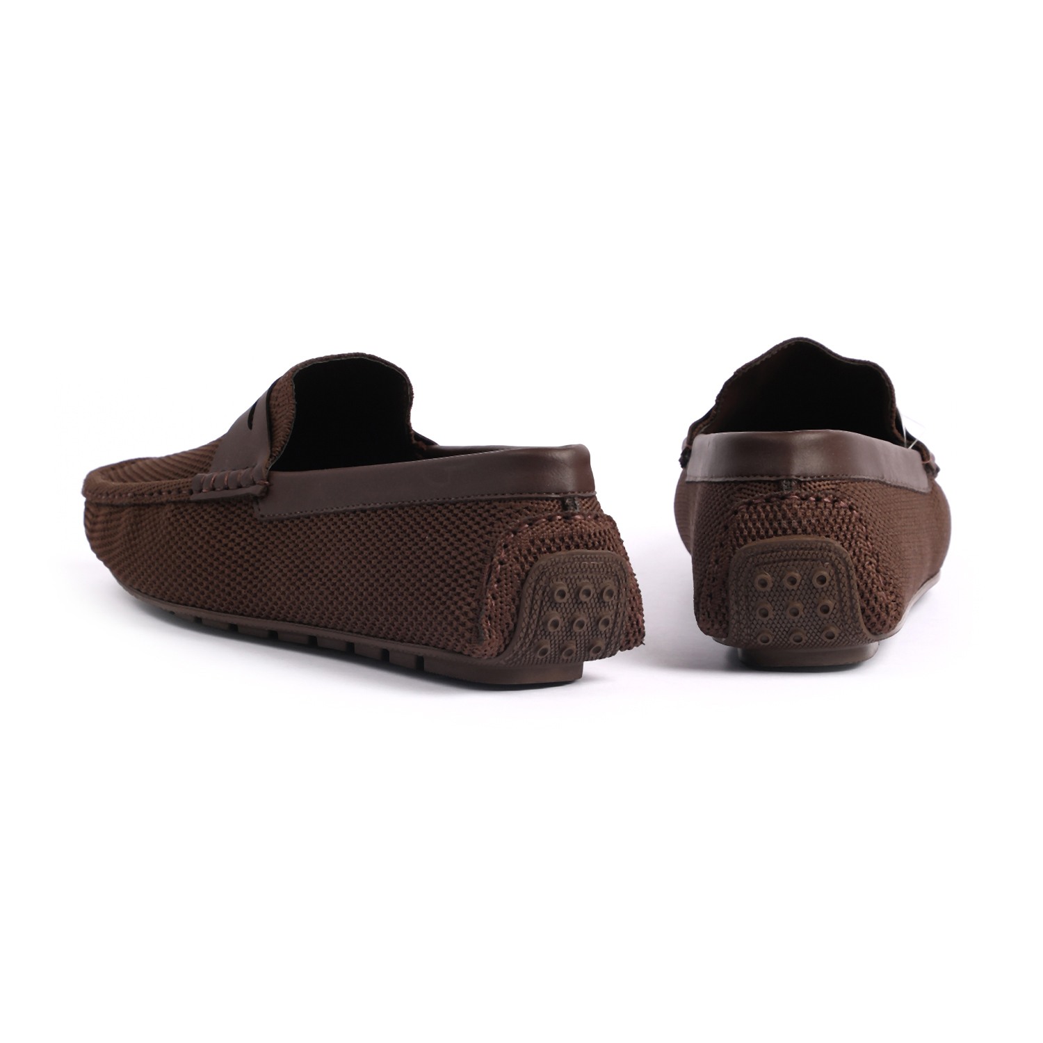 Men Brown Casual Slip-Ons