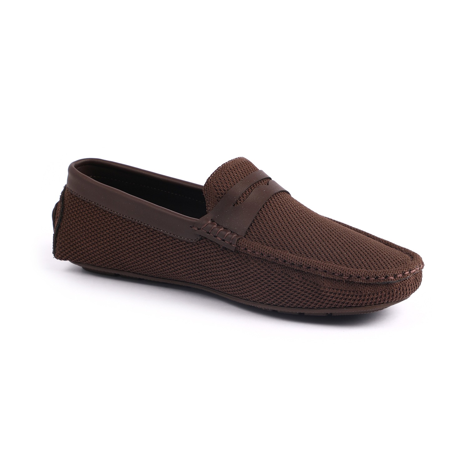 Men Brown Casual Slip-Ons