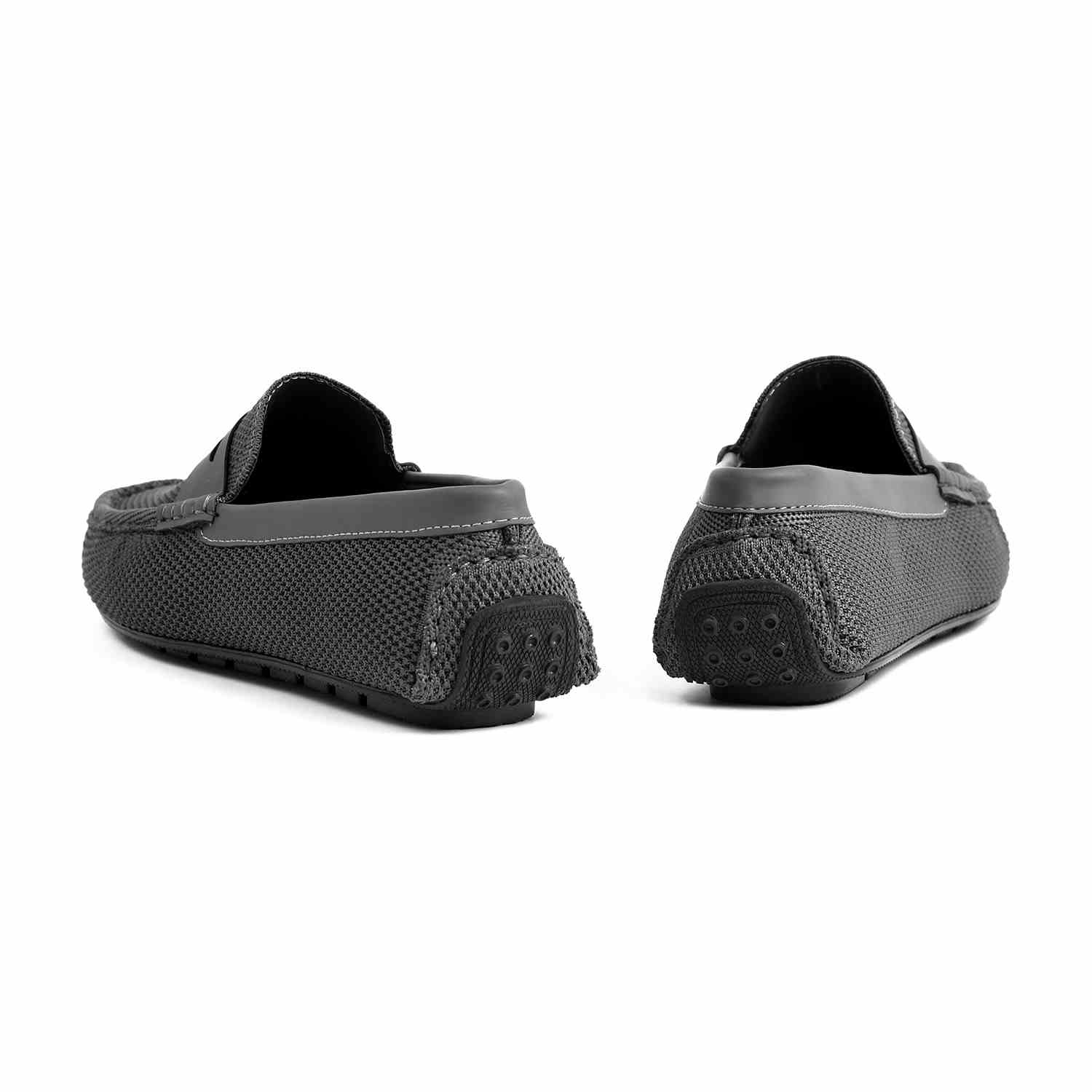 Men Grey Casual Slip-Ons