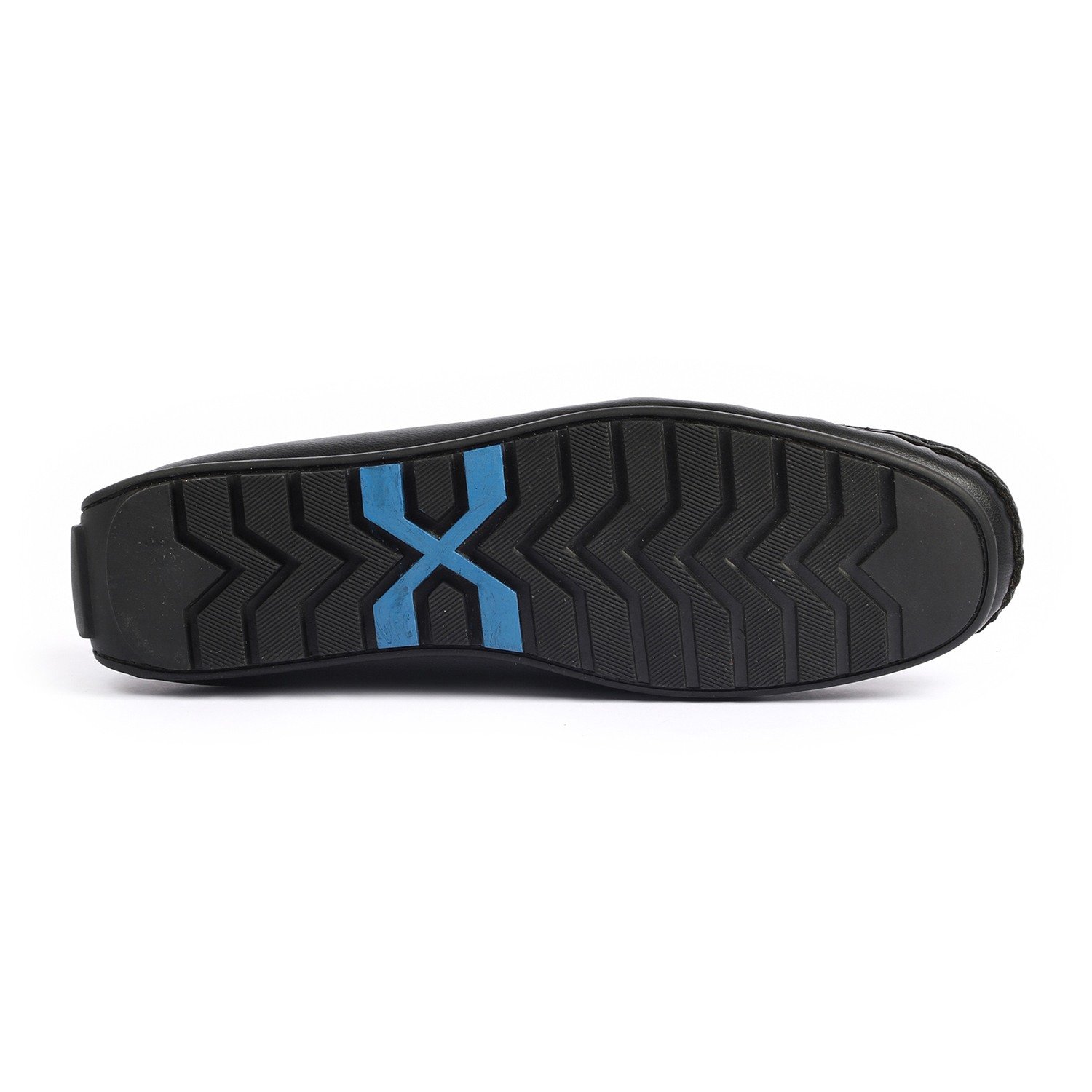 Men Black Casual Slip-Ons