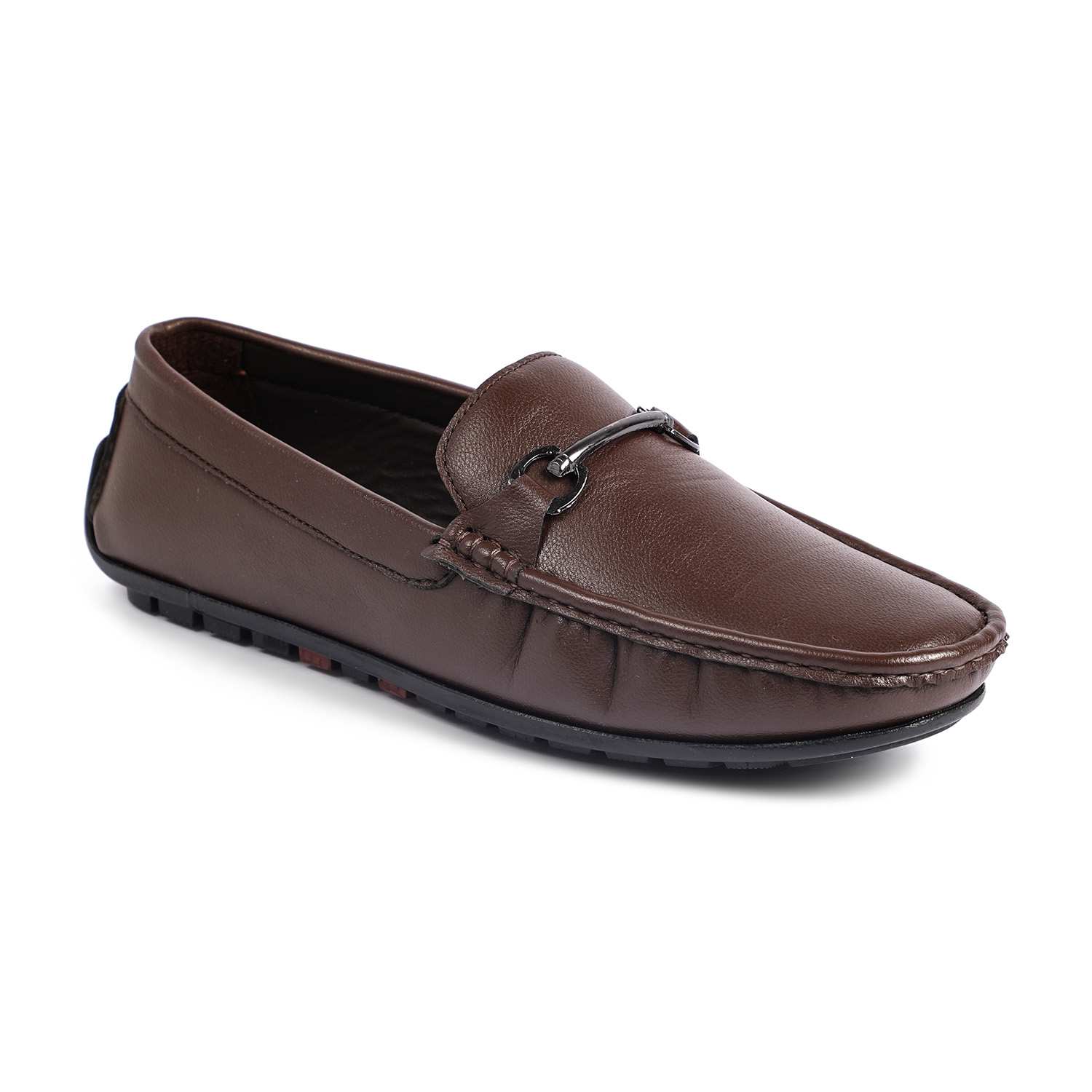 Men Brown Casual Slip-Ons