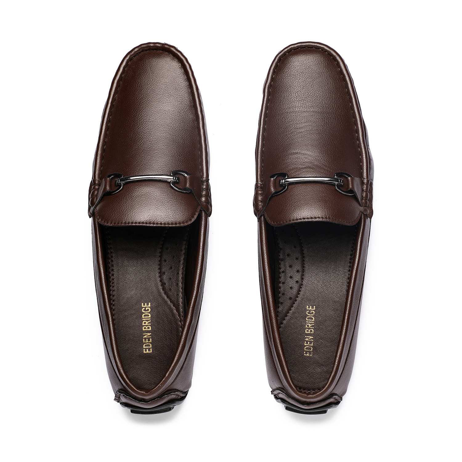 Men Brown Casual Slip-Ons