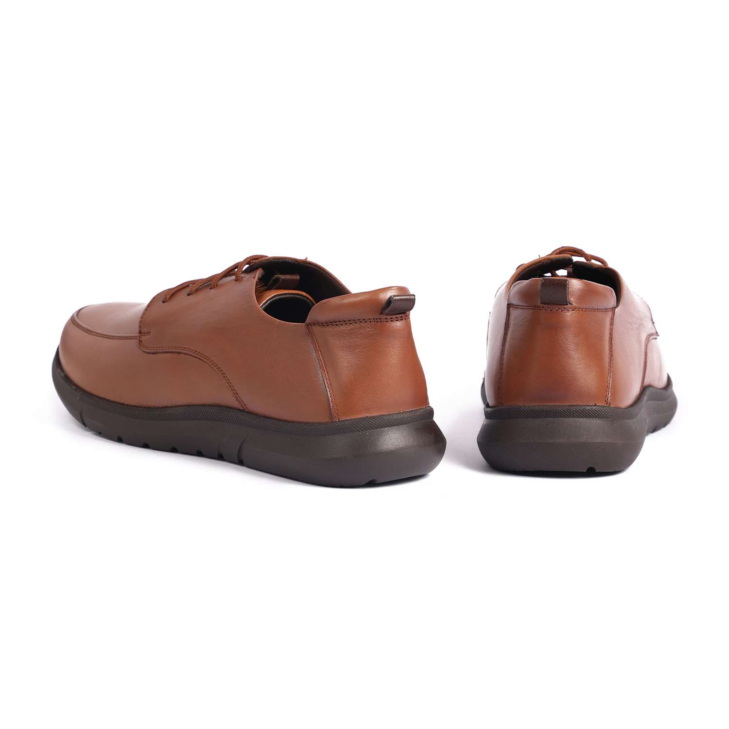 Men Tan Formal Lace-Ups