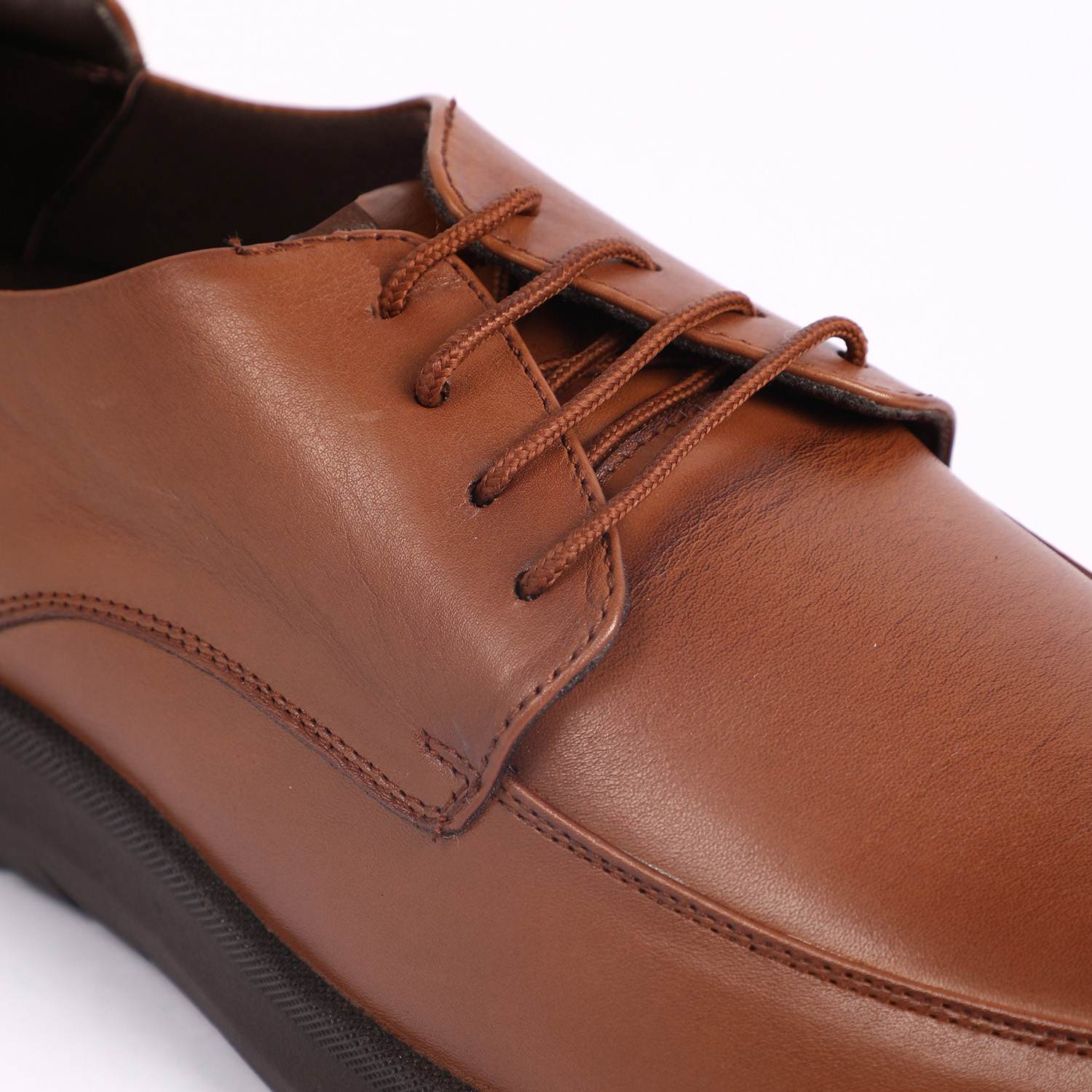 Men Tan Formal Lace-Ups
