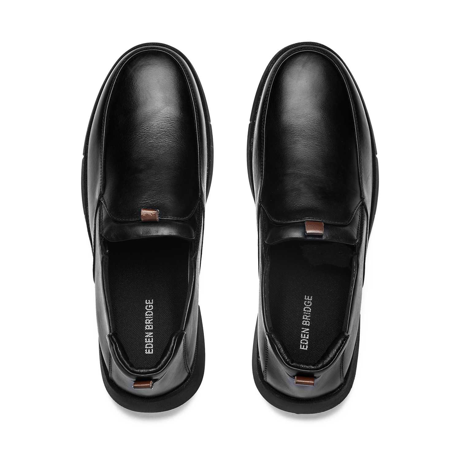 Men Black Formal Slip-Ons