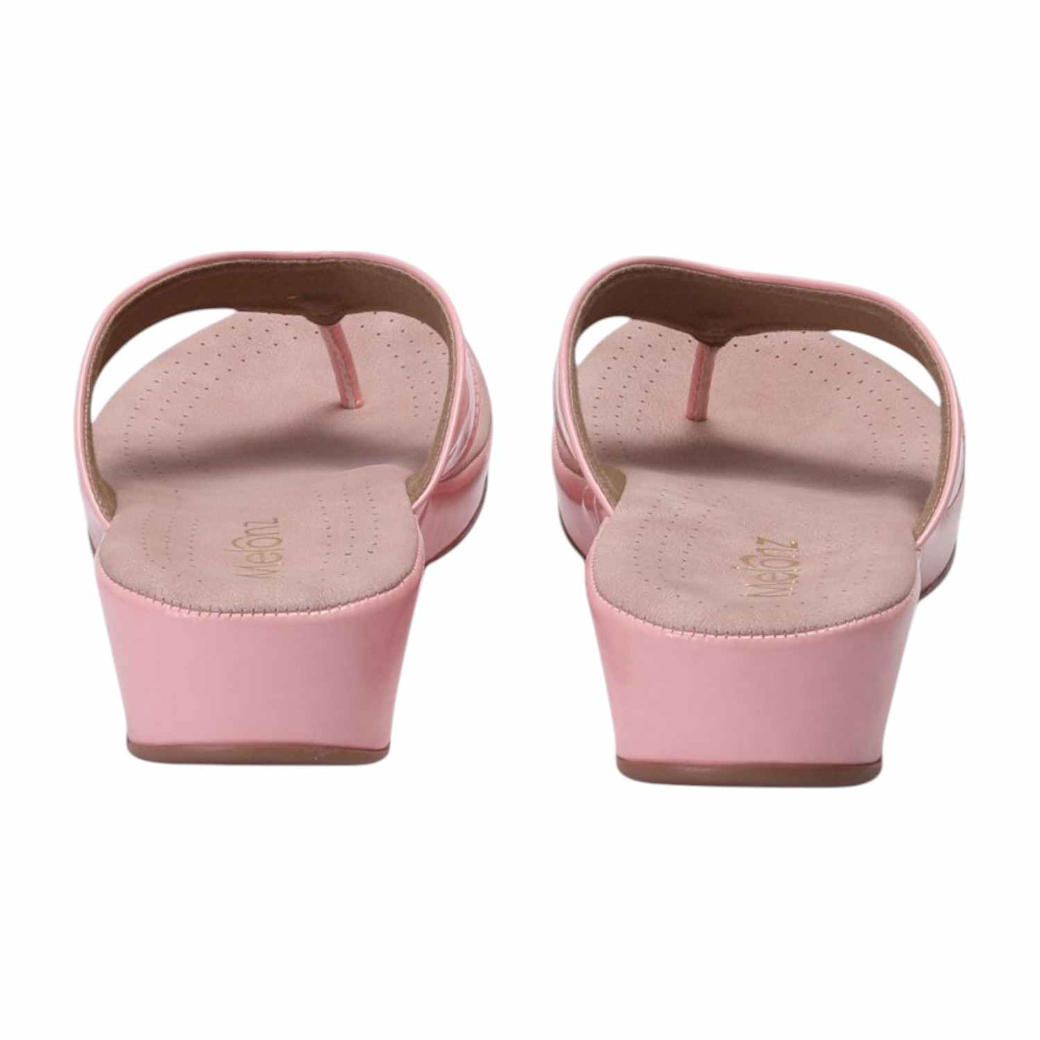 Women Peach Thong Casual Flat