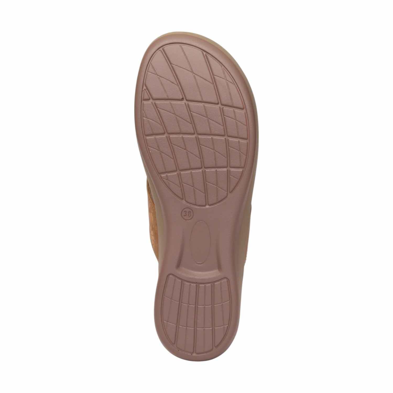 Women Beige Casual Flat Thong