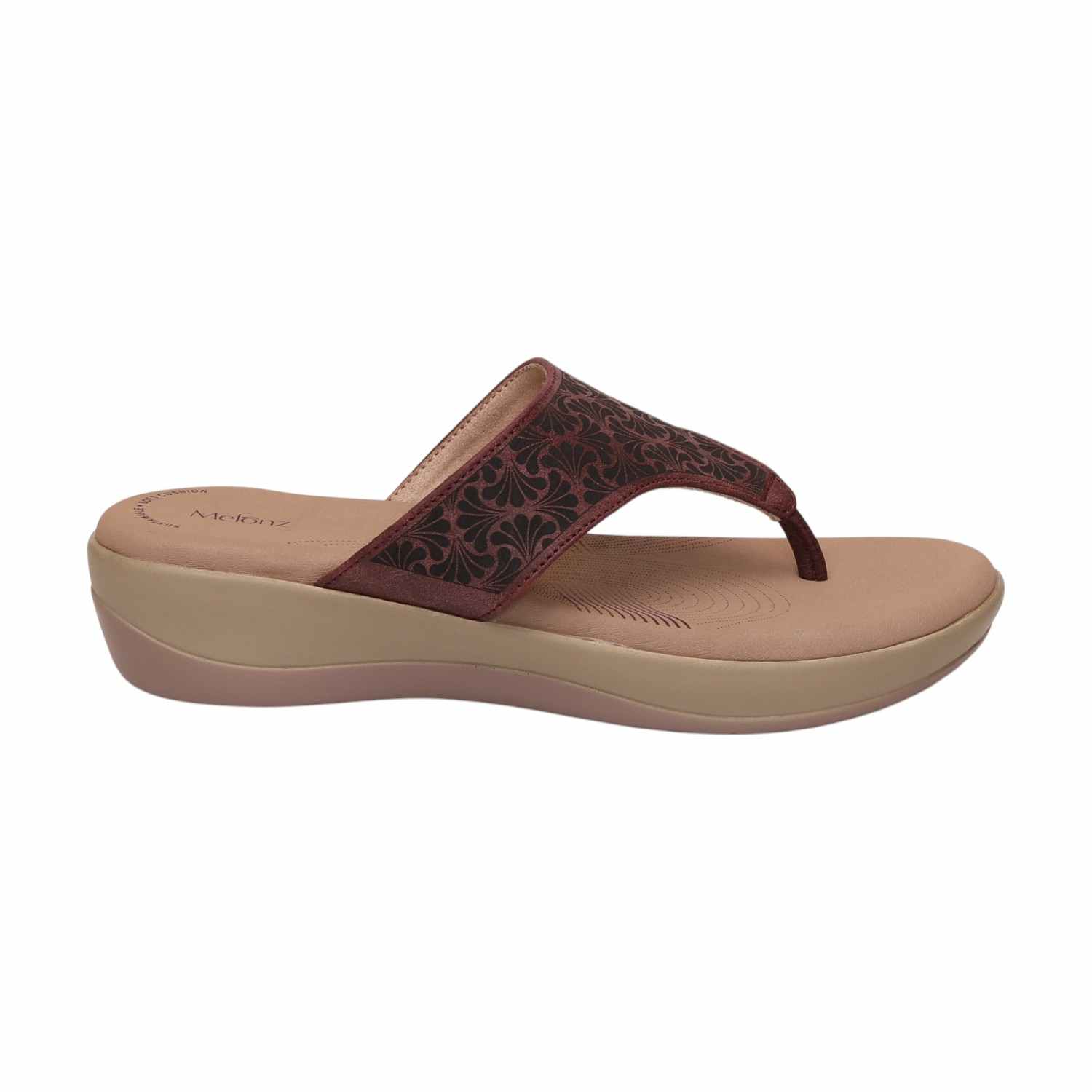 Women Light brown Casual Flat Thong