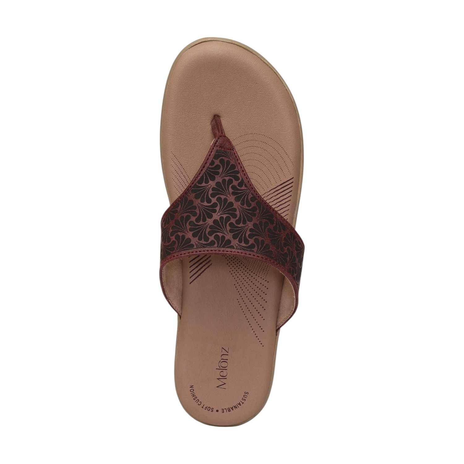 Women Light brown Casual Flat Thong