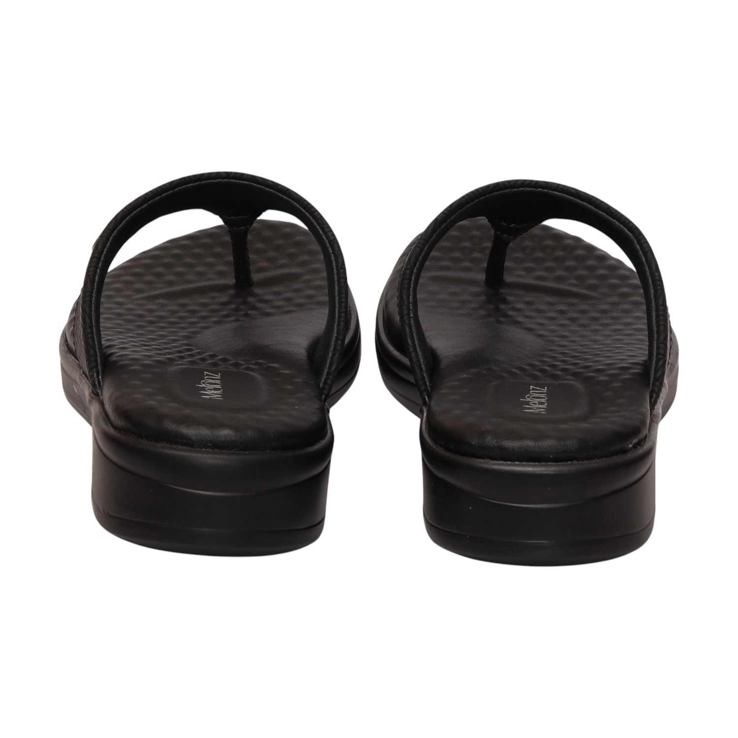 Women Black Casual Flat Thong