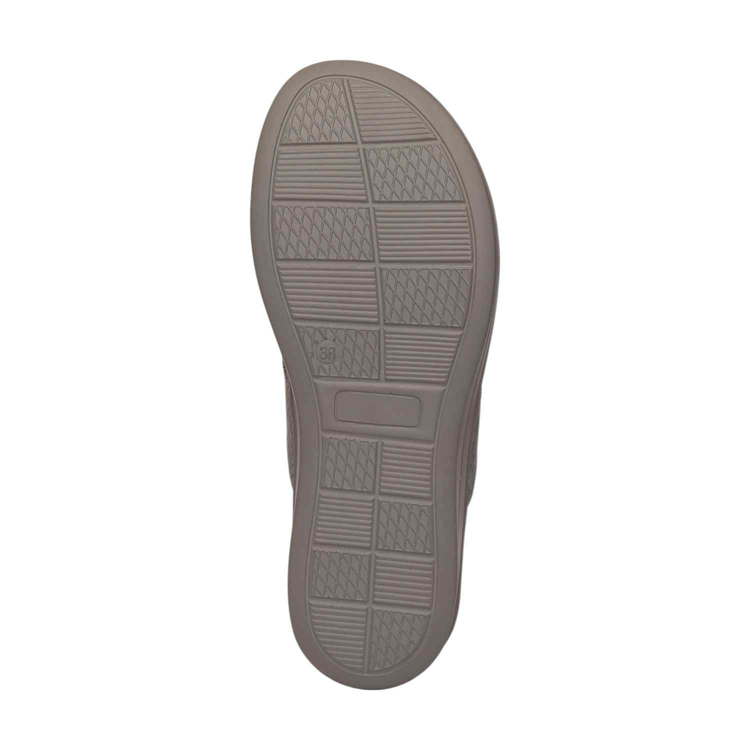 Women Grey Casual Flat Thong