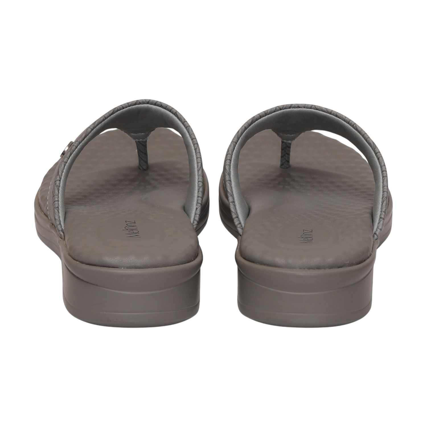 Women Grey Casual Flat Thong