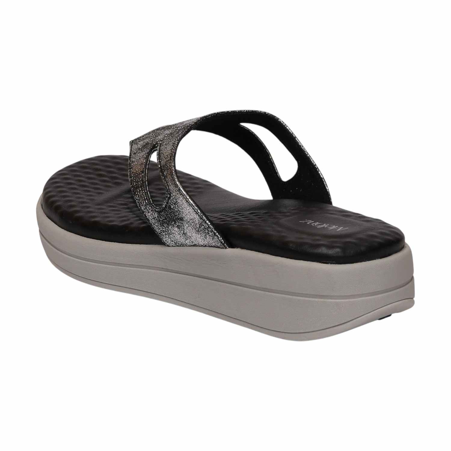 Women Black Casual Flat Thong