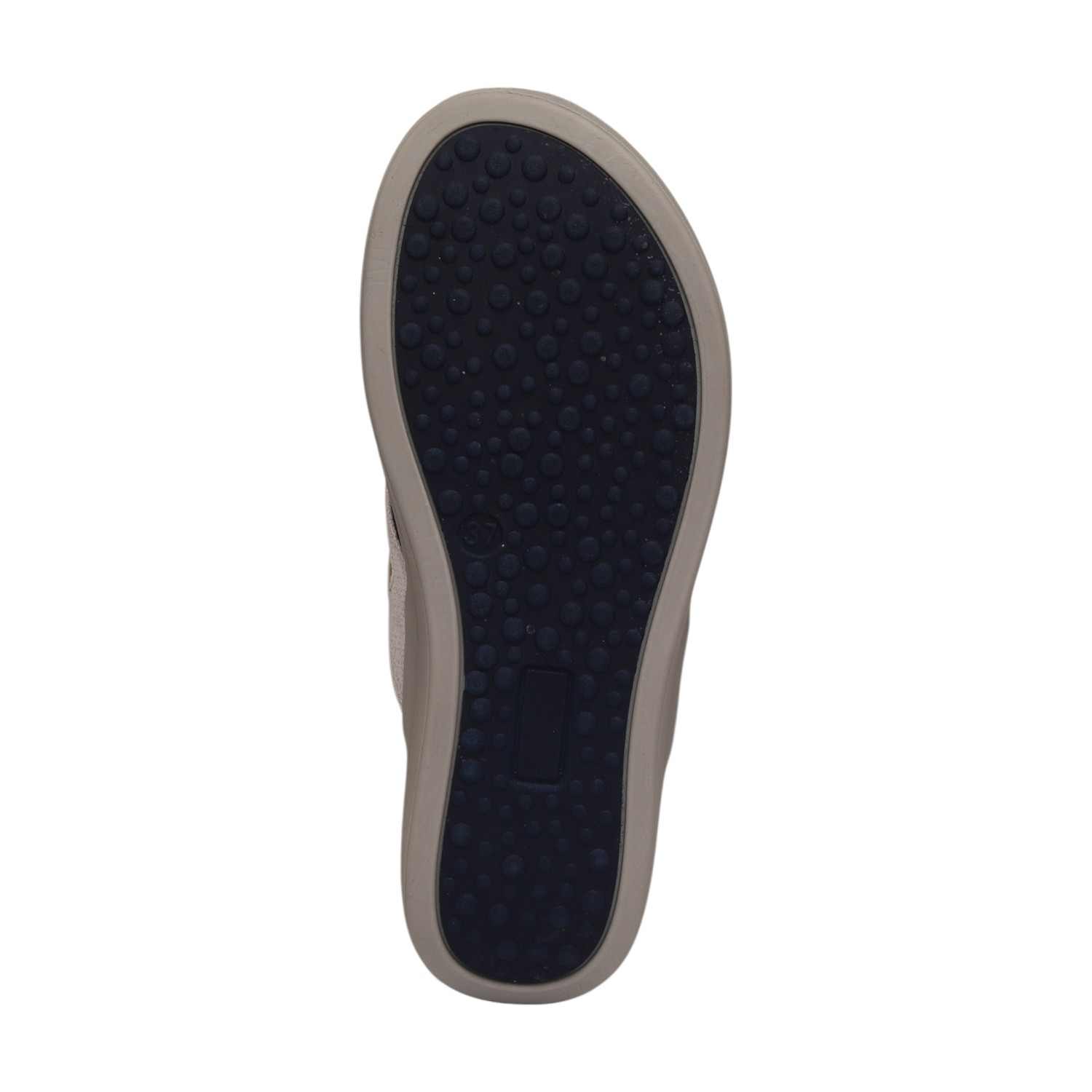 Women Silver Casual Flat Thong