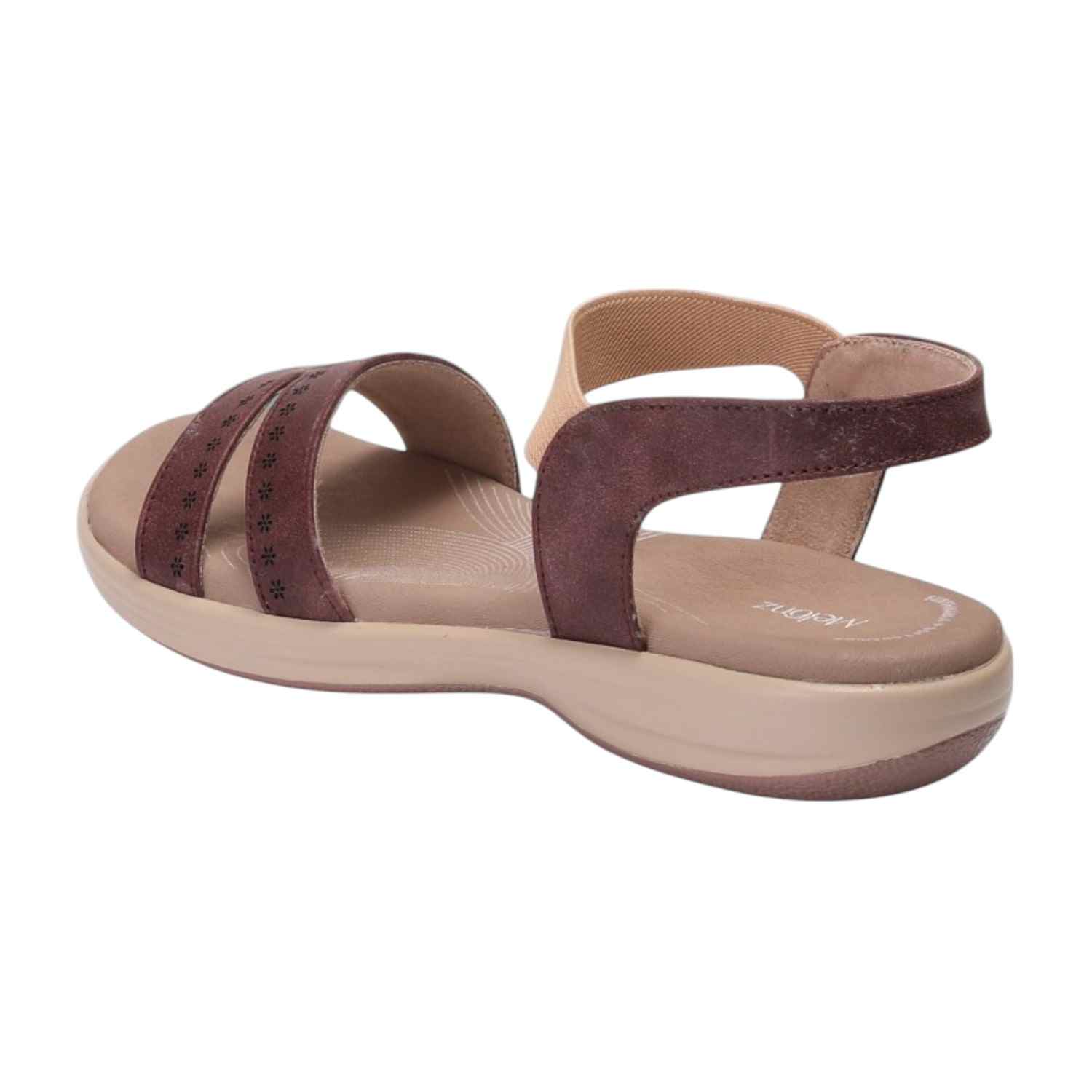 Women Ltbrown Sandals Casual Flat