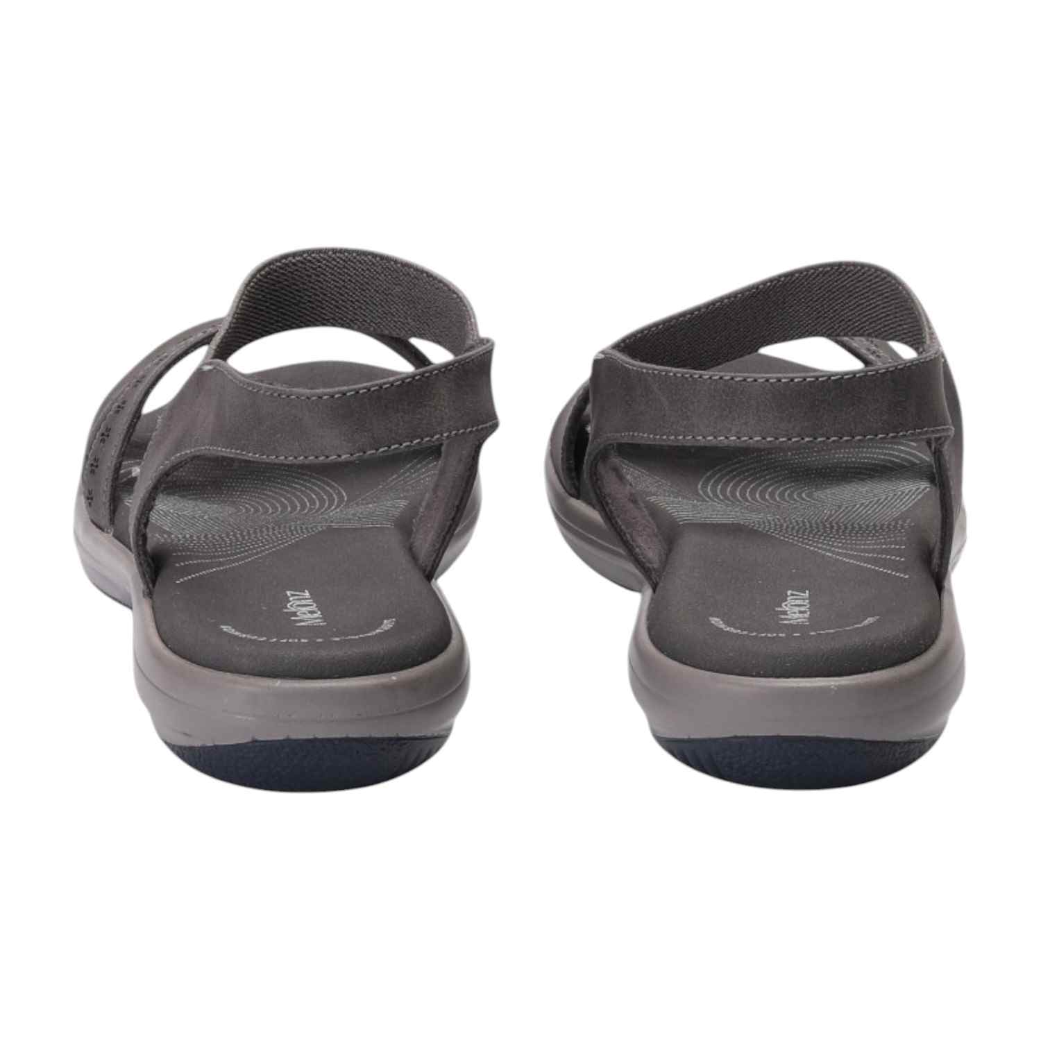 Women Navy/Grey Sandals Casual Flat