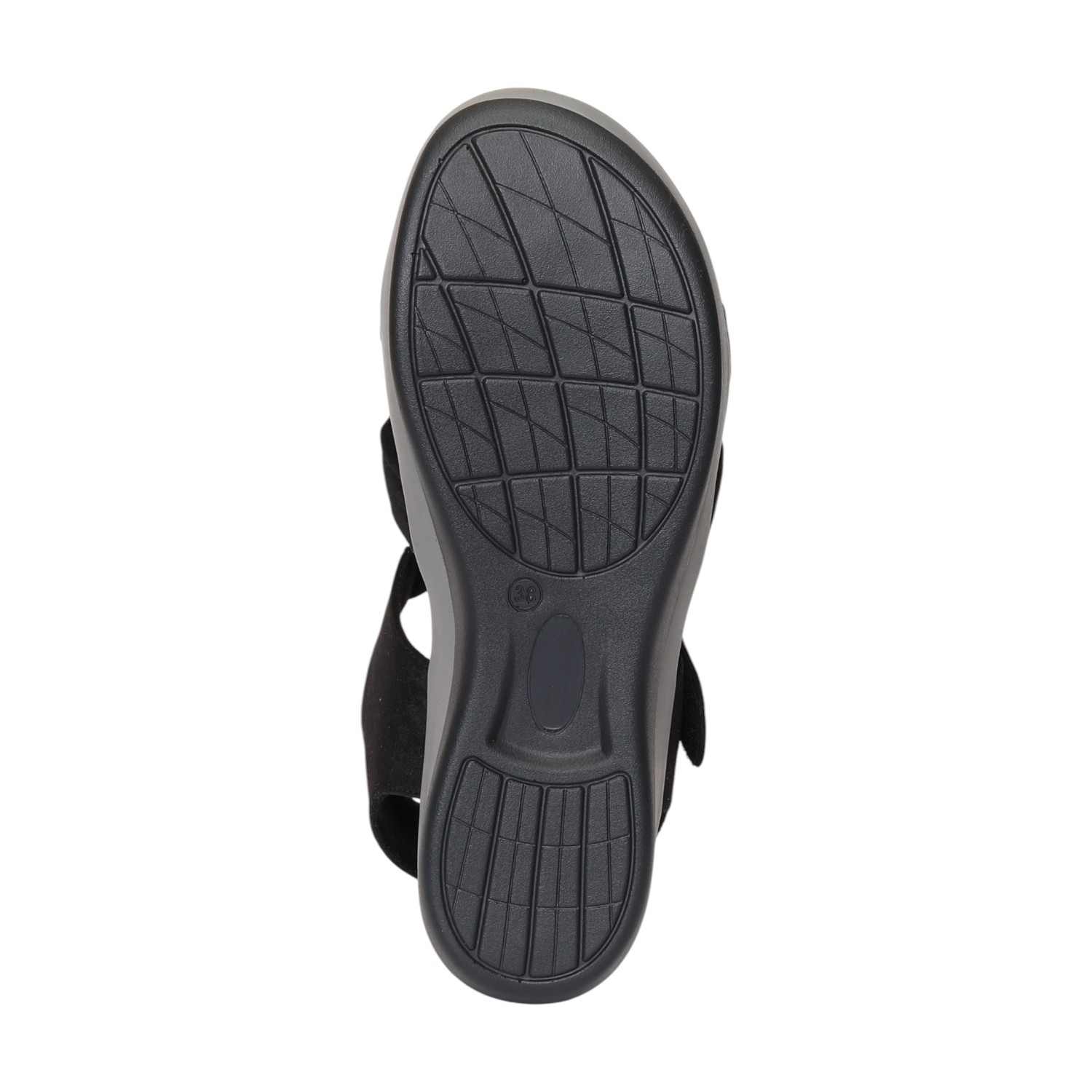 Women Black Sandals Casual Wedges