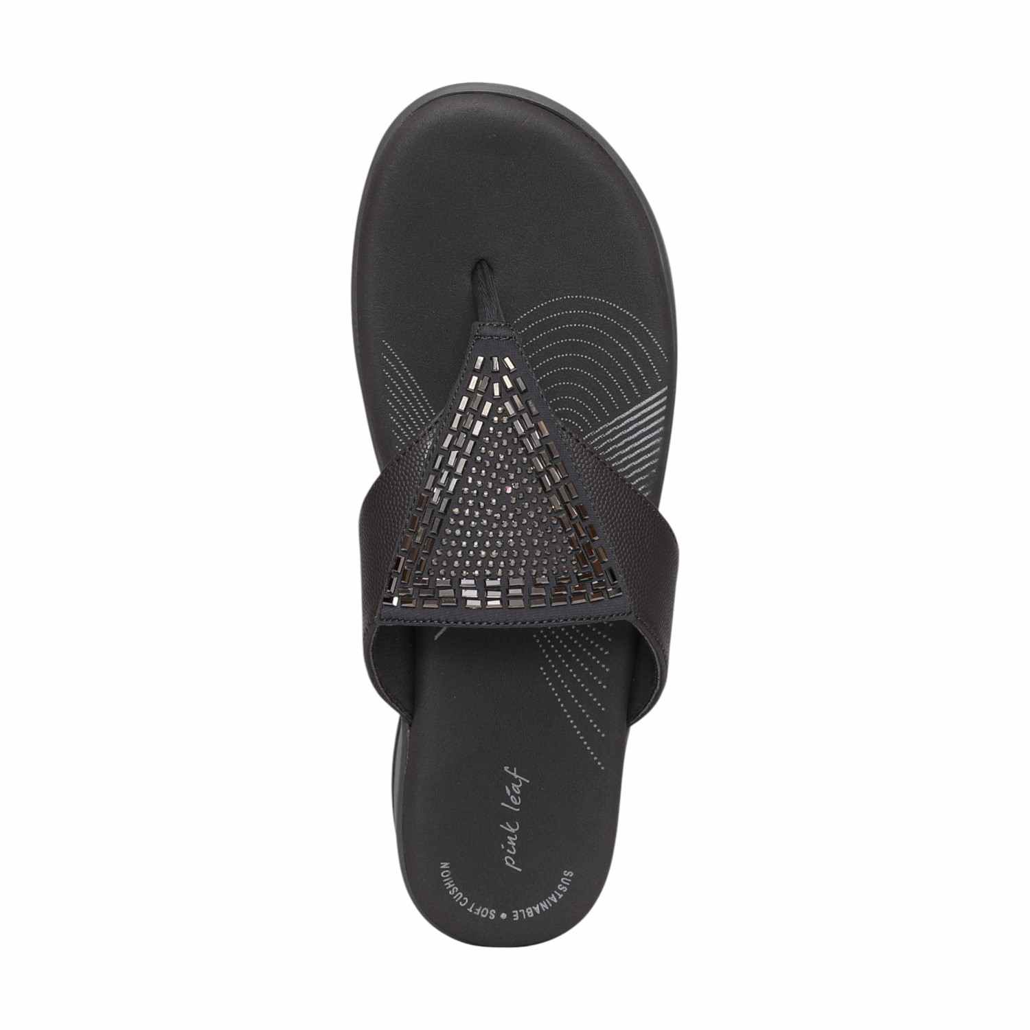 Women Gunmetal Wedges Casual Flat
