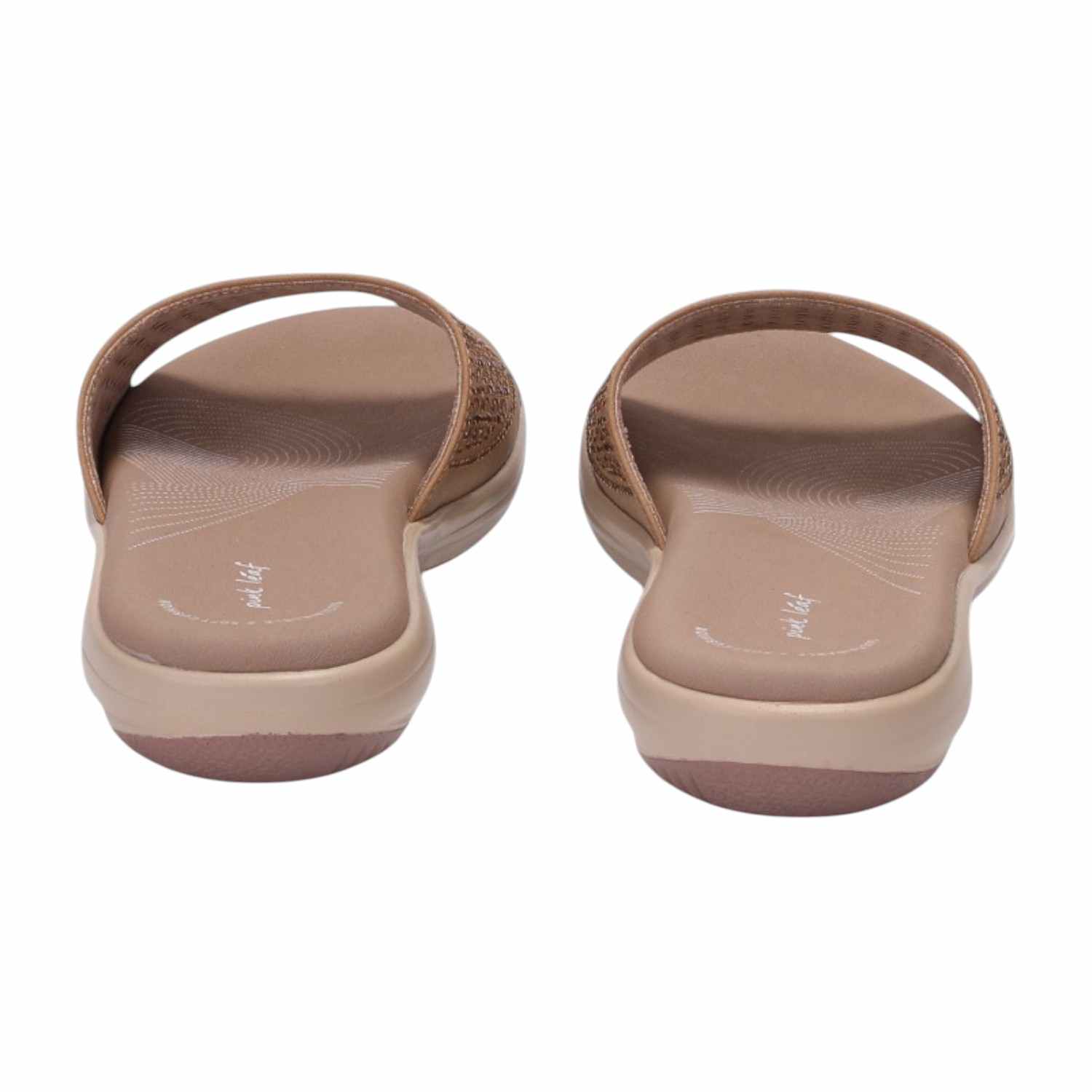Women Beige Slider Fashion Flat