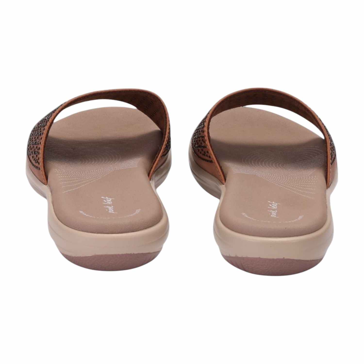 Women Tan Slider Fashion Flat