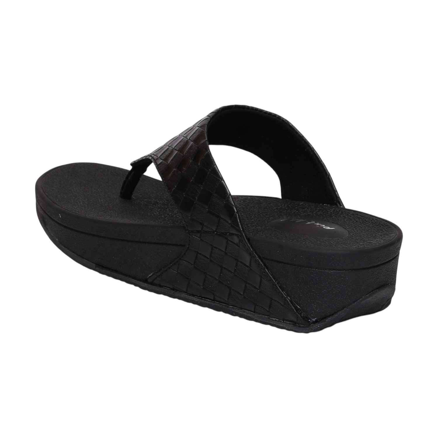 Women Black Fashion Wedges